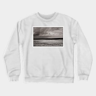 Light and darkness off the coast of the Mull of Galloway, Scotland. May 2021. Crewneck Sweatshirt